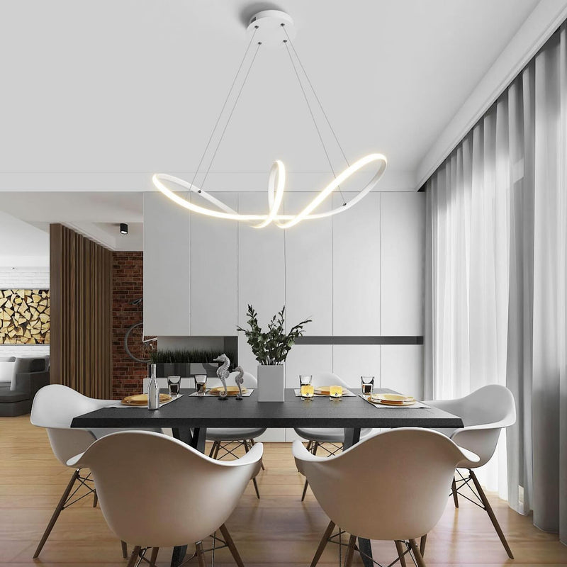 Люстра Gemo knot L-76 см 4000К Gold / Chrome / White / Black 231136-100002769