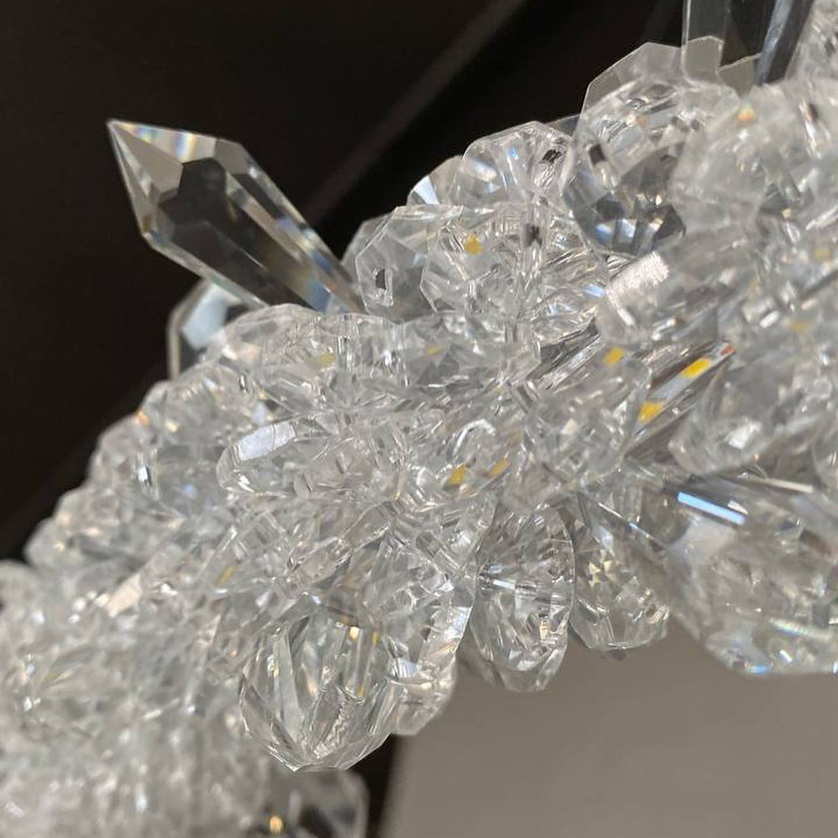 Підвісна люстра біла з золотом 3 кільця D-80+60+40 cm Led 100W Gold 3-rings Alice 231158-100002770