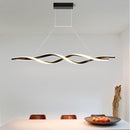 Люстра Gemo Wave 2 Led Gold / Black L-100 см / L-120 см 231118-100002838
