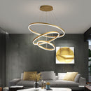 Люстра Rimy Three Rings D-60+40+20 см / D-60+50+40 cм / D-80+60+40 см Gold 231118-100002853