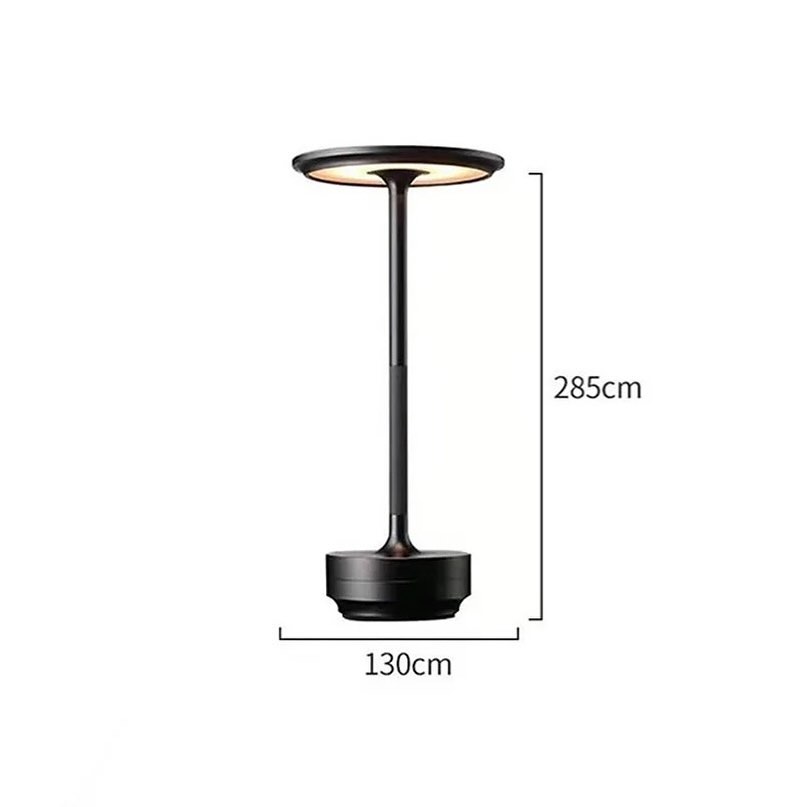 Настільна лампа Clin Н-28 см D-13 см 5W 2700-6500K Black 231228-100002924