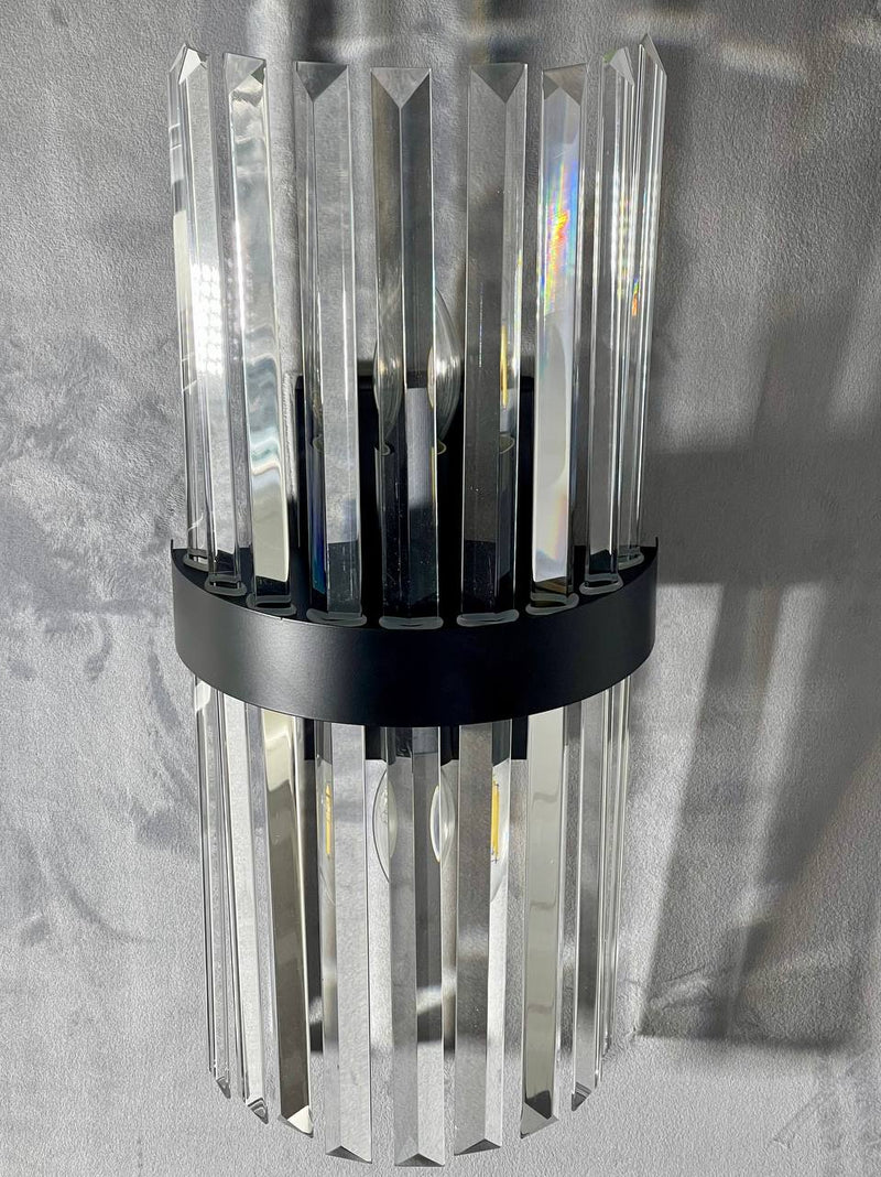 Настінний світильник чорний H-45 E14 Black Elegance 251188-100006521