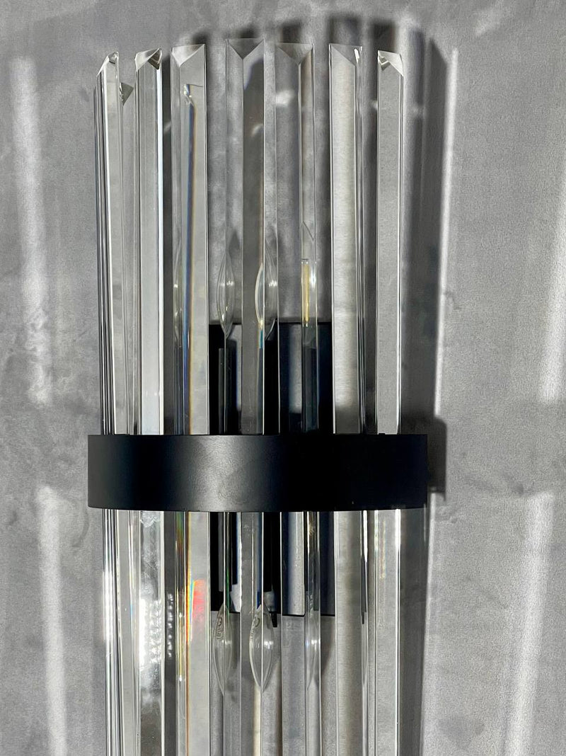 Настінний світильник чорний H-45 E14 Black Elegance 251188-100006521