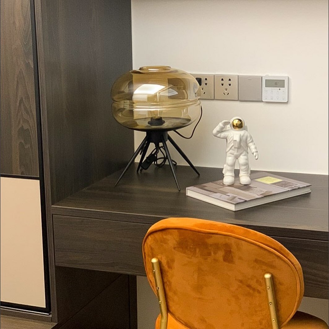 Настільна лампа Barattolo Amber / Grey Н-38 см W-29 см 240149-100002951