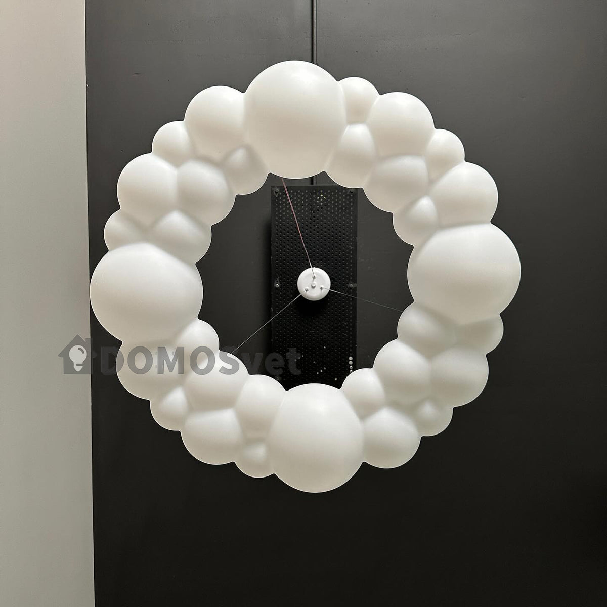 Підвісна люстра біла D-49 cm/ D-68 cm/ D-87 cm Led 72W/ 120W/ 160W White Cloud lamp 240158-100002970
