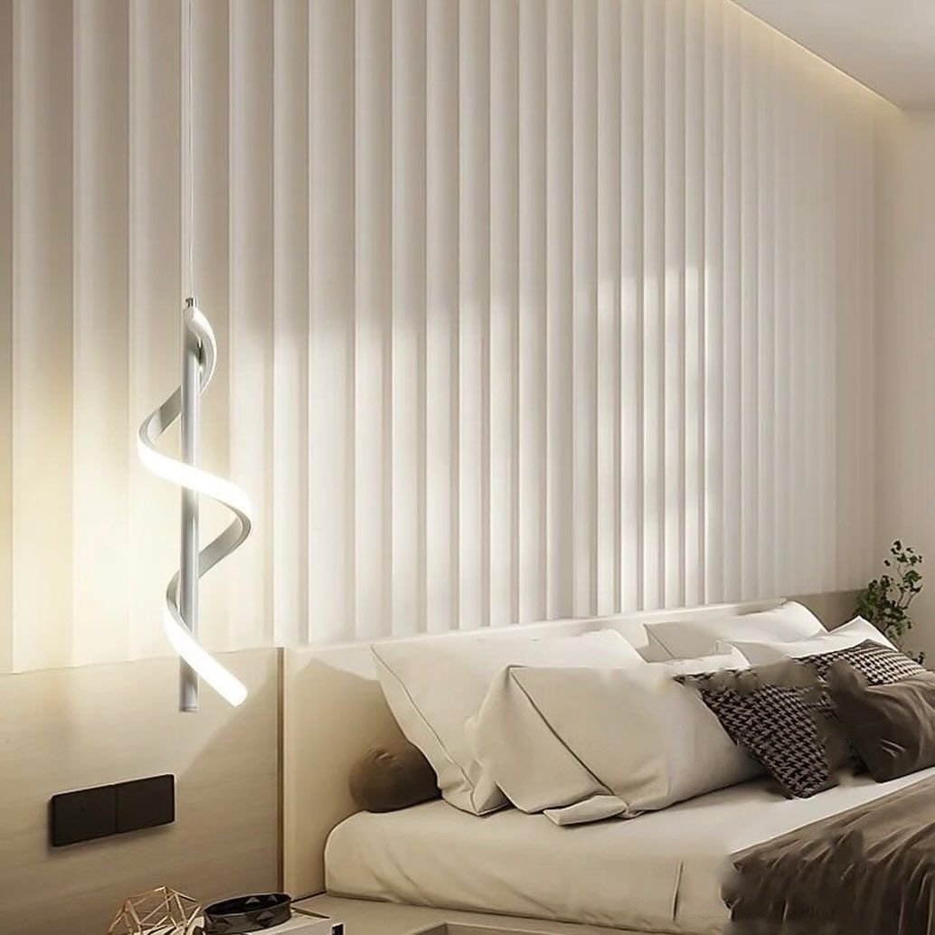 Підвіс Vortex lamp Н-80-210 см W-12 см 10W 3000K-6000K White / Black 240219-100003085