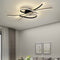 Люстра Wave ceiling L-80 см Black / Silver 3000K-6000K W-34 см Н-9 см 54W 240219-100003087