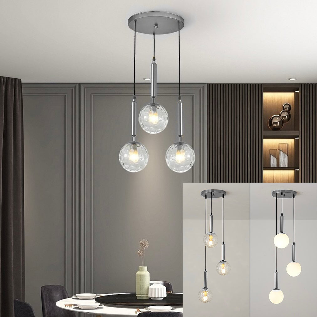 Люстра Mira Berry Faro 3 Chrome + White / Chrome + Transparent 240319-100003108