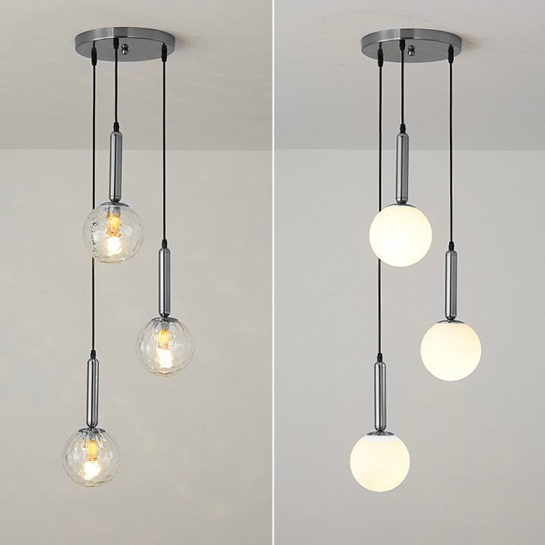 Люстра Mira Berry Faro 3 Chrome + White / Chrome + Transparent 240319-100003108