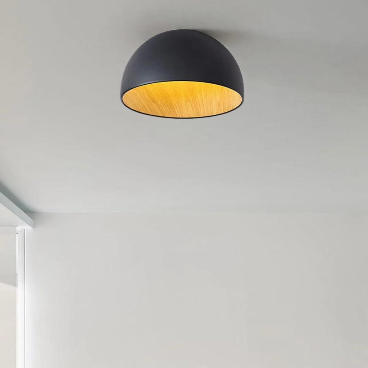 Стельовий світильник з пультом Fine calm flat D-32 см / D-52 см 3000К-6000К Black 240319-100003143