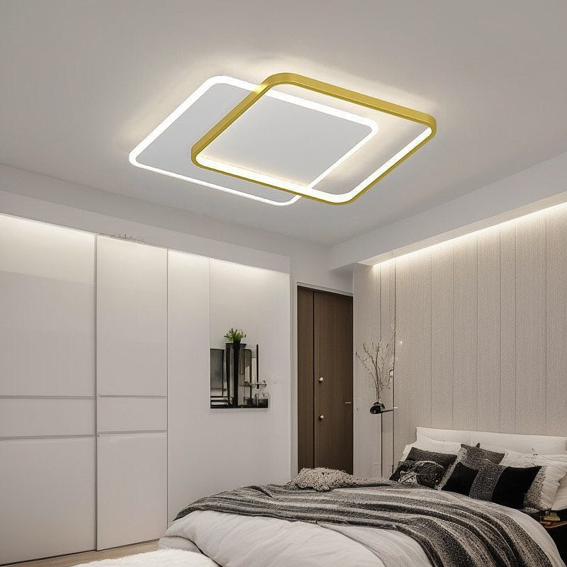 Стельовий світильник Double geometry Led 40W Gold 240776-100003430