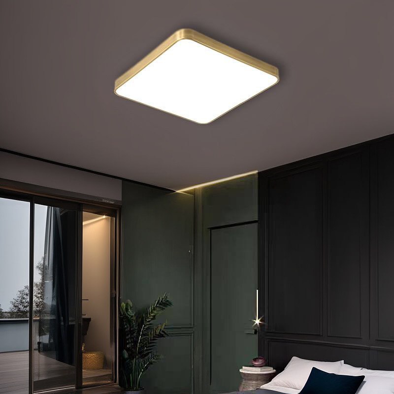 Стельова Люстра Ceiling Square L-30 cm 3000-6000K Gold 240876-100003580