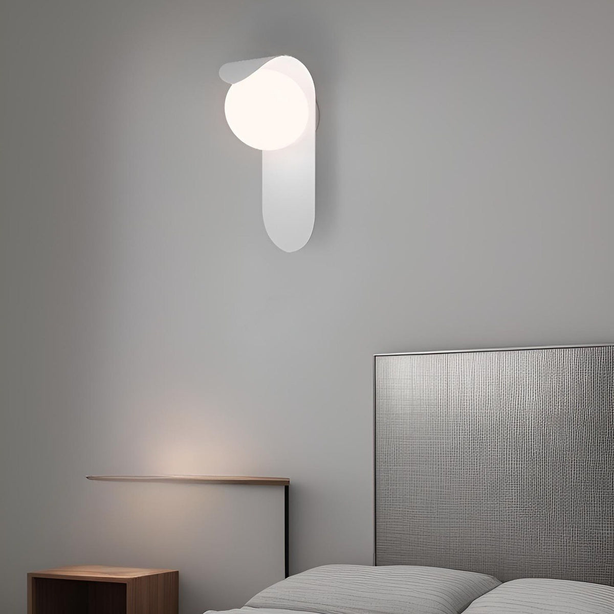 Світильник настінний Mario D-10 H-24 cm Led 5W 3000K 4000K 6000K Black / White 240822-100003613