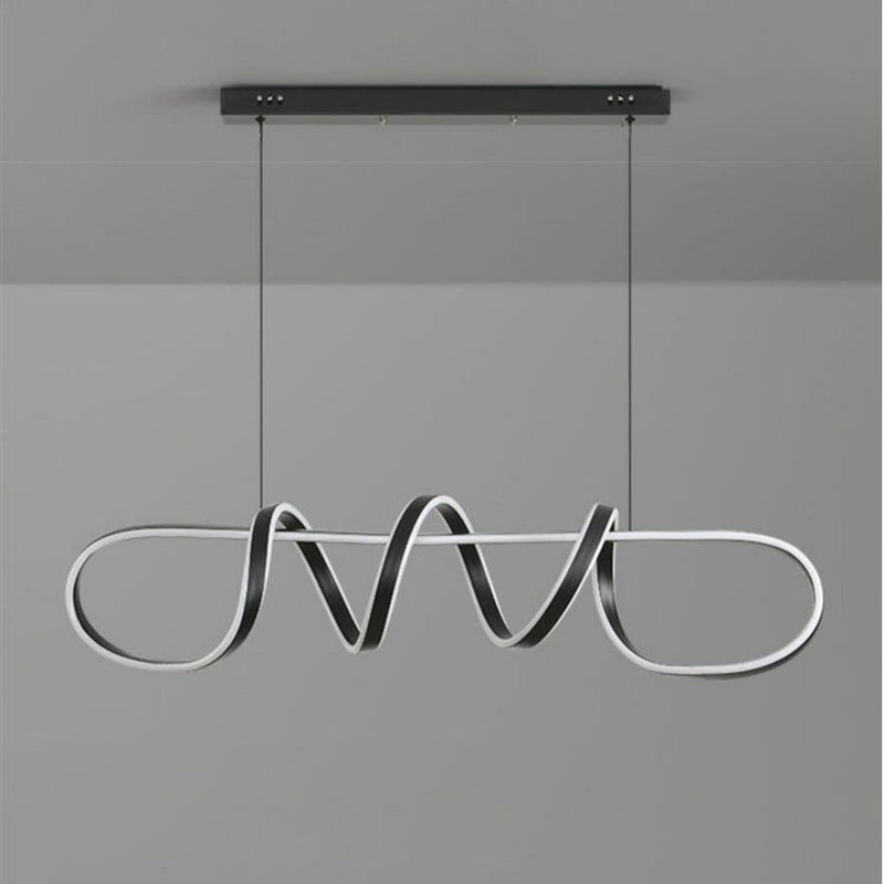 Люстра Gemo wave led edging L-100 cm Led 100W Black 240922-100003760