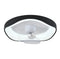 Люстра стельова Ceiling wave fan D500 Led 32W Black 240922-100003767