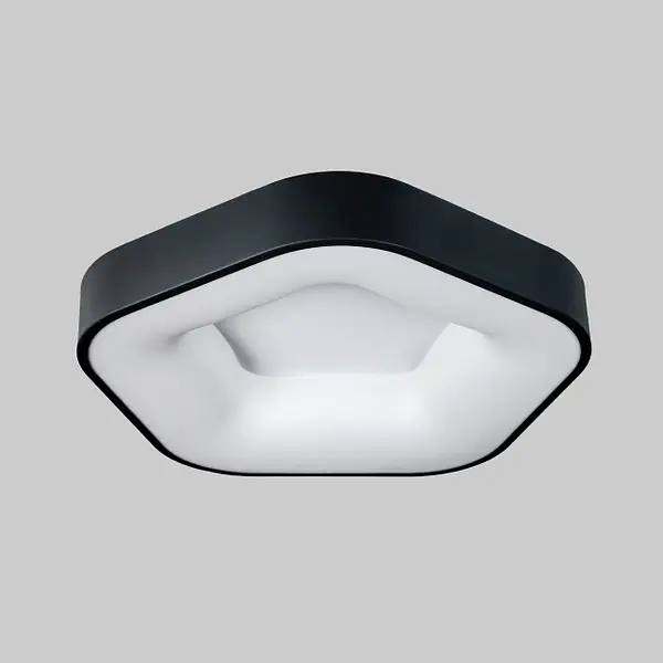 Стельова люстра 5 Corners D440 Led 50W 3000K 4500K 6000К Black 240931-100003777