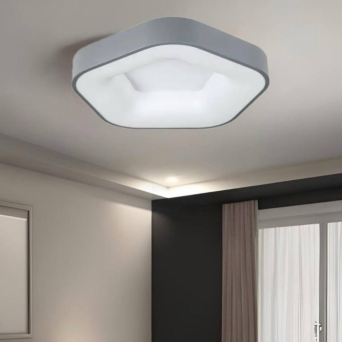 Стельовий світильник 5 Corners D440 Led 50W 3000K 4500K 6000К Gray 240931-100003778