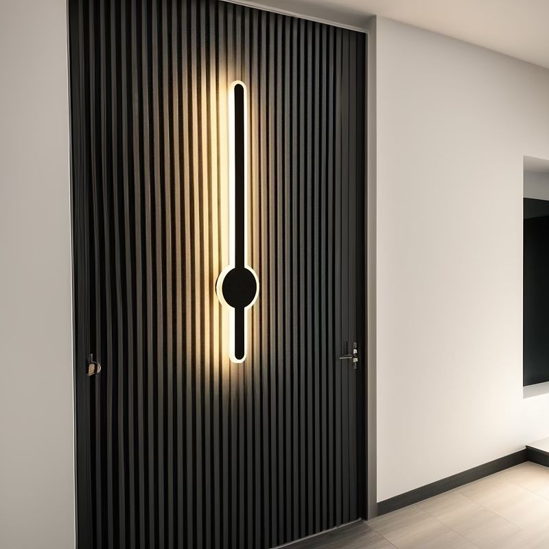 Бра Figure wall black L-40 cm / L-60 cm / L-80 cm 4000K 241018-100003833