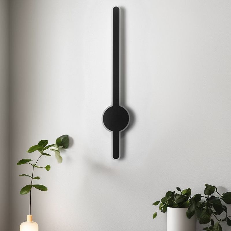 Бра Figure wall black L-40 cm / L-60 cm / L-80 cm 4000K 241018-100003833