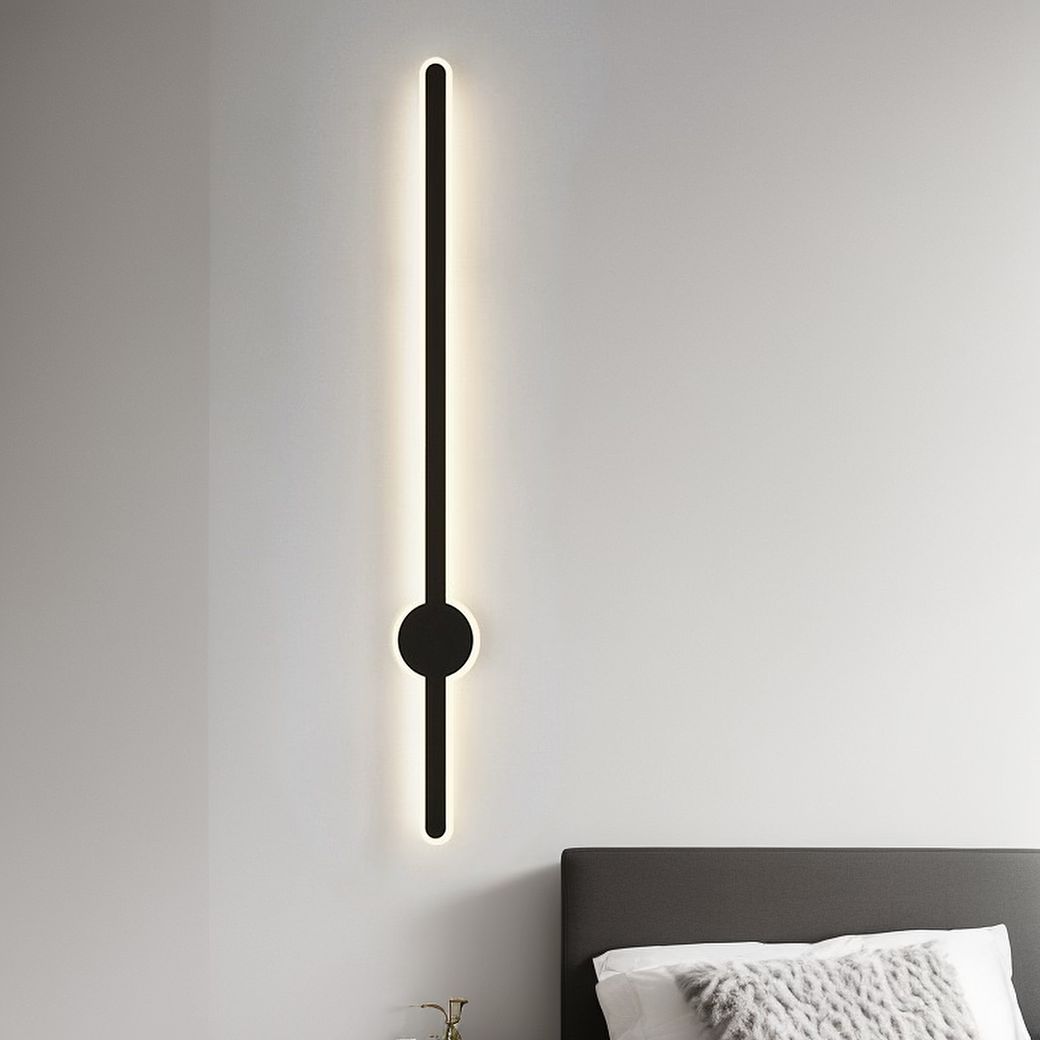 Бра Figure wall black L-40 cm / L-60 cm / L-80 cm 4000K 241018-100003833