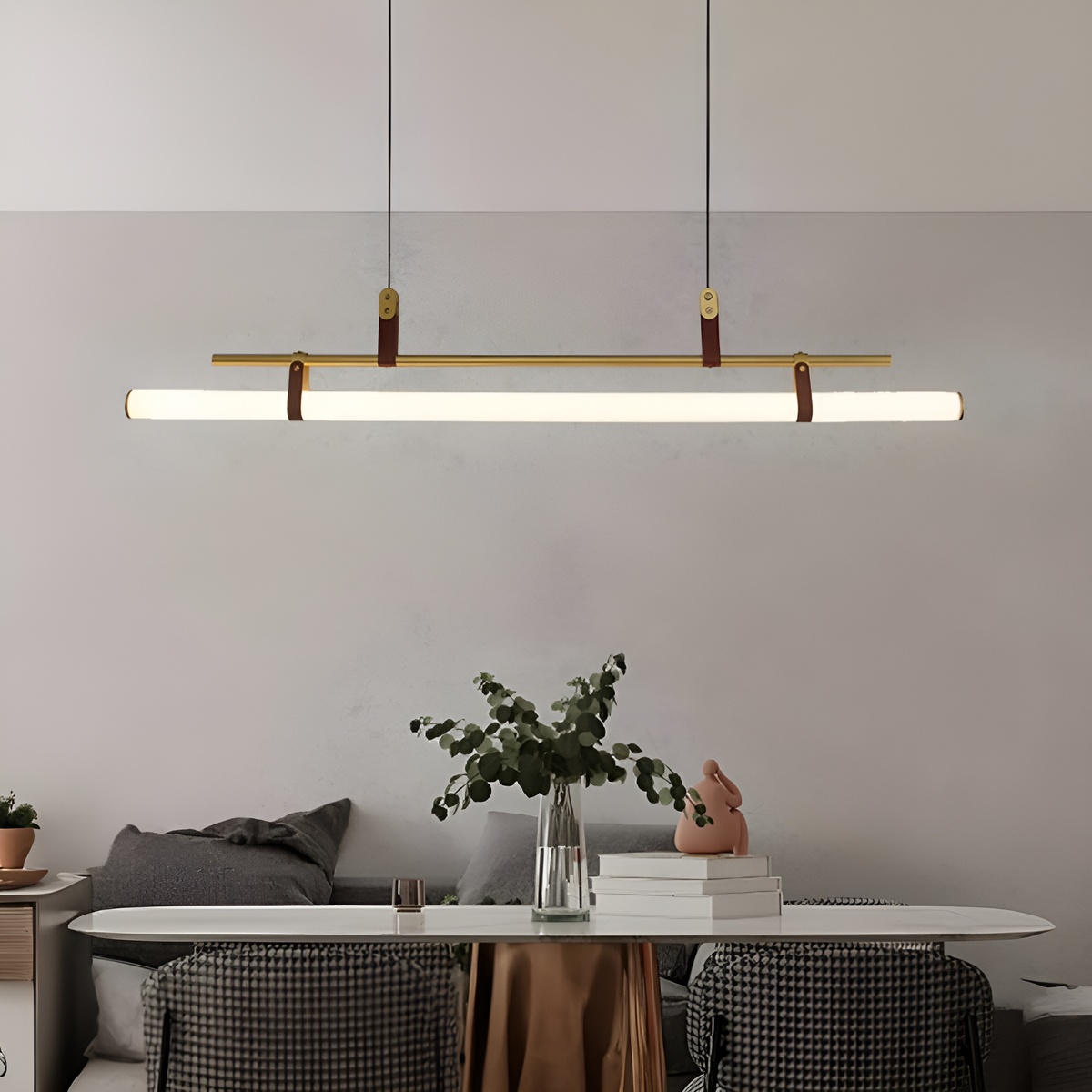 Люстра Tubus line L-85cm 20W Gold 250418-100004601
