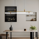 Люстра Tubus line L-85cm 20W Gold 250418-100004601