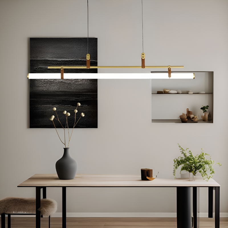 Люстра Tubus line L-85cm 20W Gold 250418-100004601