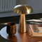 Лампа настільна автономна Mushroom Gold 230666-100003336