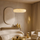 Підвісна люстра золота D-50 / D-60 cm / D-80 cm / D-50+80 cm Led Gold Frozzy 250819-100005757