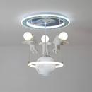 Люстра з космонавтами H-60 cm D-80 cm Multi Astronaut 250958-100002058