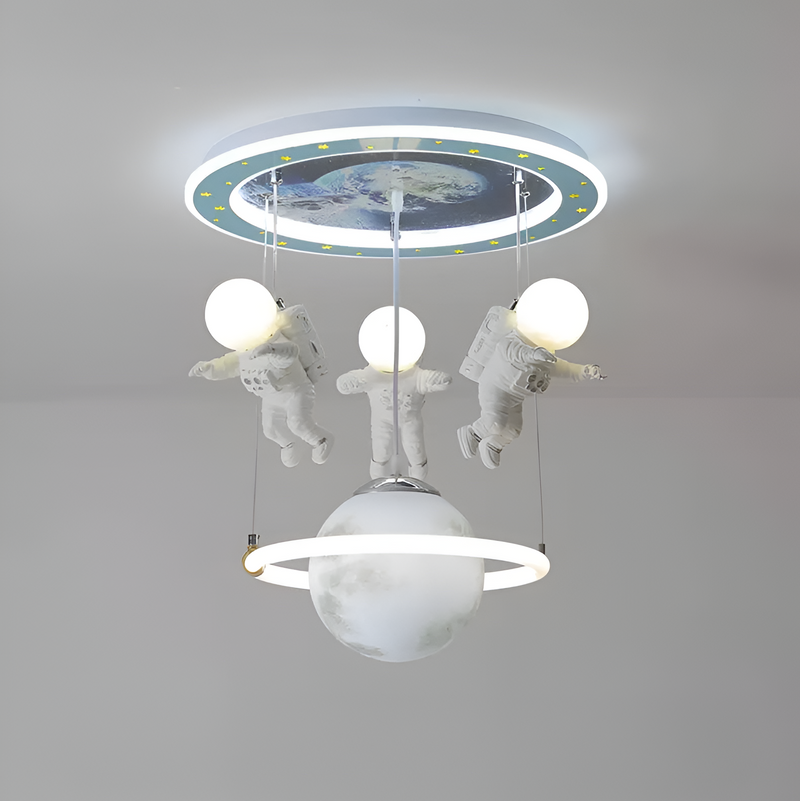 Люстра з космонавтами H-60 cm D-80 cm Multi Astronaut 250958-100002058