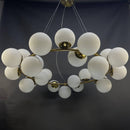 Підвісна люстра золота D-100 cm E27*25 Gold Modo 251188-100006524