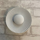 Настінний світильник білий D-16 cm Led 12W 3400K White Sunrise Gofre 251053-100006356