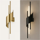 Настінний світильник золотий L-60 cm Led 5W Gold Spiral 251131-100006573