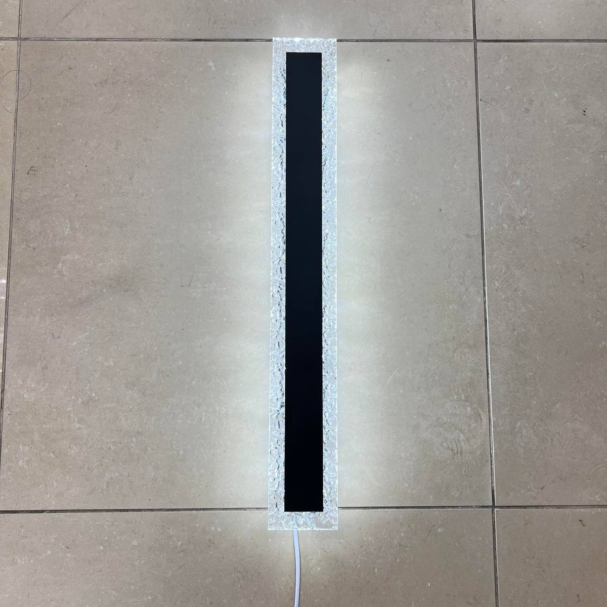 Настінні світильники чорні L-40 cm / L-60 cm Led 3000K-6000K Black Longi Ice 251122-100006615
