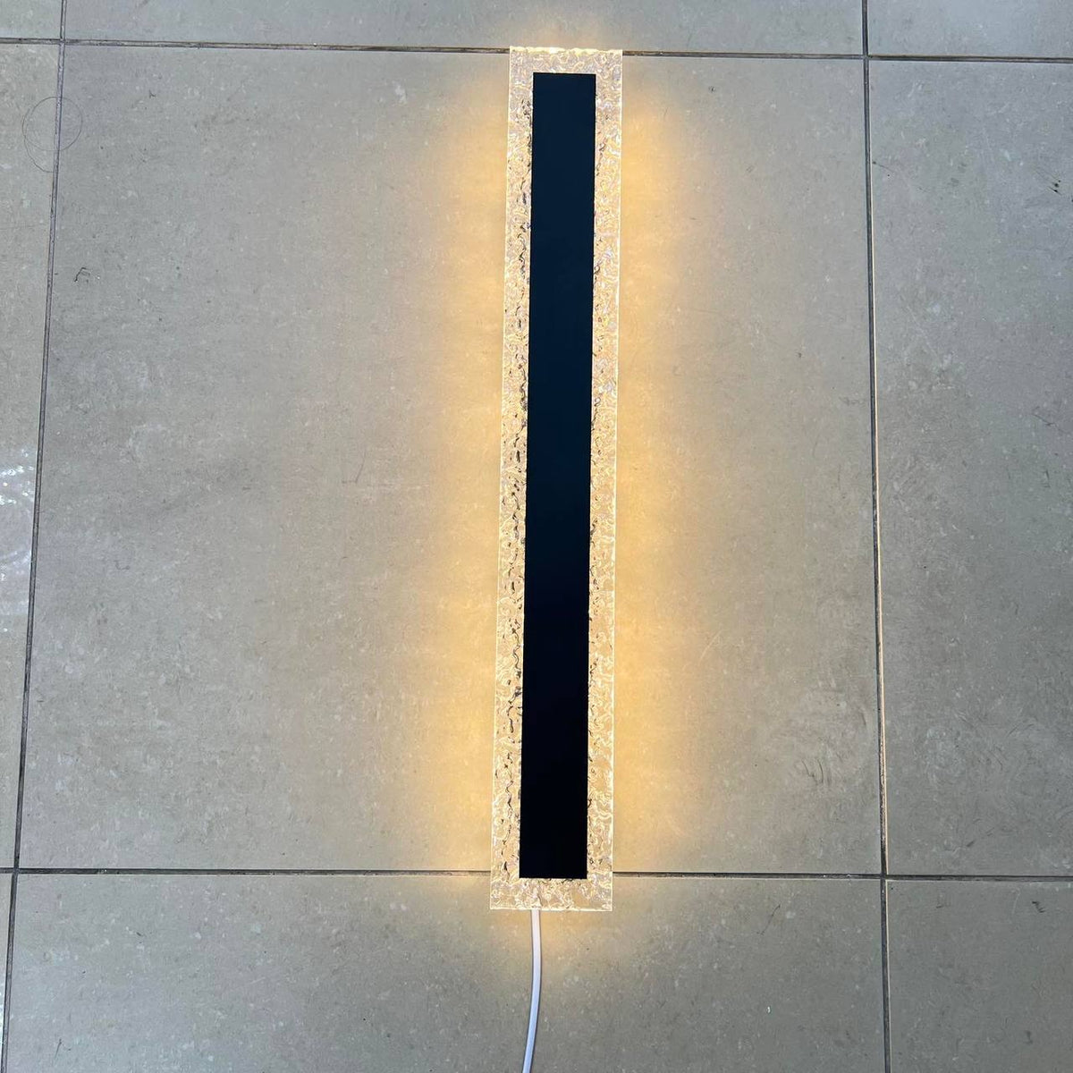Настінні світильники чорні L-40 cm / L-60 cm Led 3000K-6000K Black Longi Ice 251122-100006615