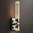 Настінний світильник чорний H-35W Led 10W Satin Bubbles tube 251122-100006535