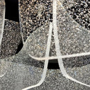 Стельові люстри чорні D-40 cm / D-50 cm Led 3000K-6000K Black Silk Jellyfish 251235-100006808