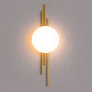 Настінний світильник золотий H-52 cm Led Gold Sun 260419-100007758