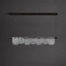 Підвісна люстра чорна L-120 cm Led 3000K-6000K Black Frost 260419-100007760