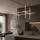 Підвісна люстра золота L-176 cm Led 3000K / 4000K Gold Line 260469-100007868