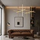 Підвісна люстра золота L-176 cm Led 3000K / 4000K Gold Line 260469-100007868