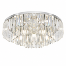 Люстри срібні D-40 cm / D-60 cm H-23,5 cm E14 Chrome Crystal 260748-100008495