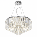 Підвісні люстри срібні D-40 cm / D-60 cm E14 Chrome Crystal 260748-100008494