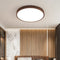 Стельові люстри з горіхового дерева D-30/40/50/60 cm H-5 cm Led IP20 Brown Circle 250958-100006034