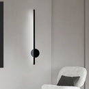 Настінний світильник чорний бокове світло L-90 cm Led 24W 4000K Black Pipe Line Pin 251160-100006561