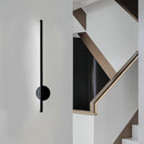 Настінний світильник чорний бокове світло L-90 cm Led 24W 4000K Black Pipe Line Pin 251160-100006561