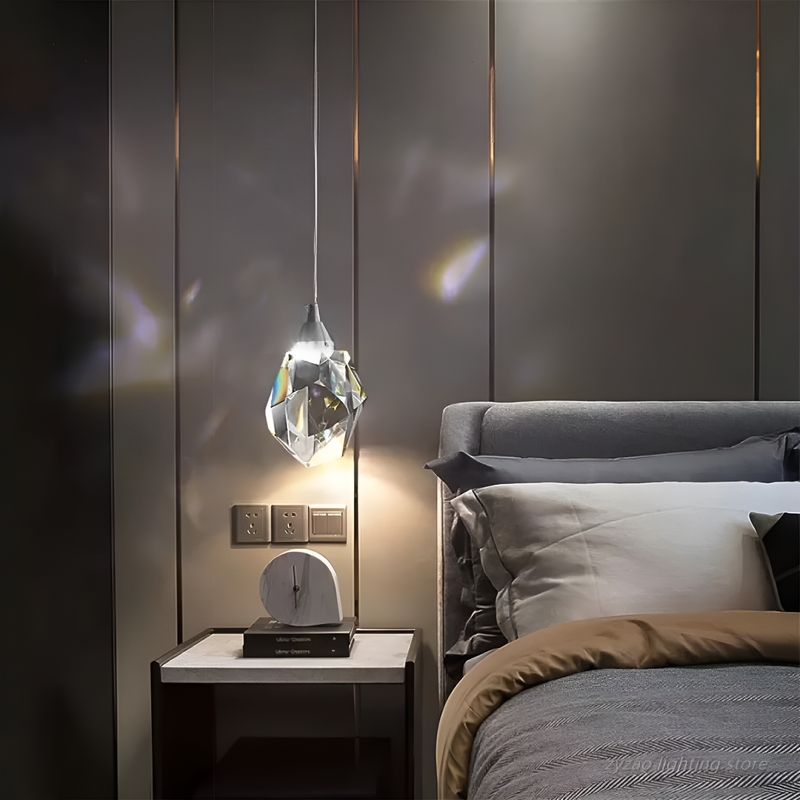 Підвісний світильник золотий / срібний 4000К LED Gold / Silver 5w Crystal shine 210722-100000174