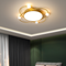 Стельова люстра світильник золота / чорна кругла D-40/D-50 cm Black/Gold Ceiling Orbital 230858-100002434