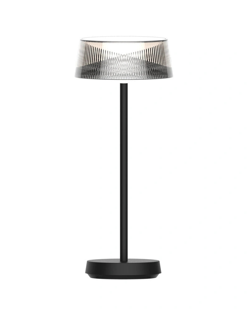 Акумуляторна лампа чорна H-37 cm Led 3.4W 2700K Black Lamp 251240-100006828